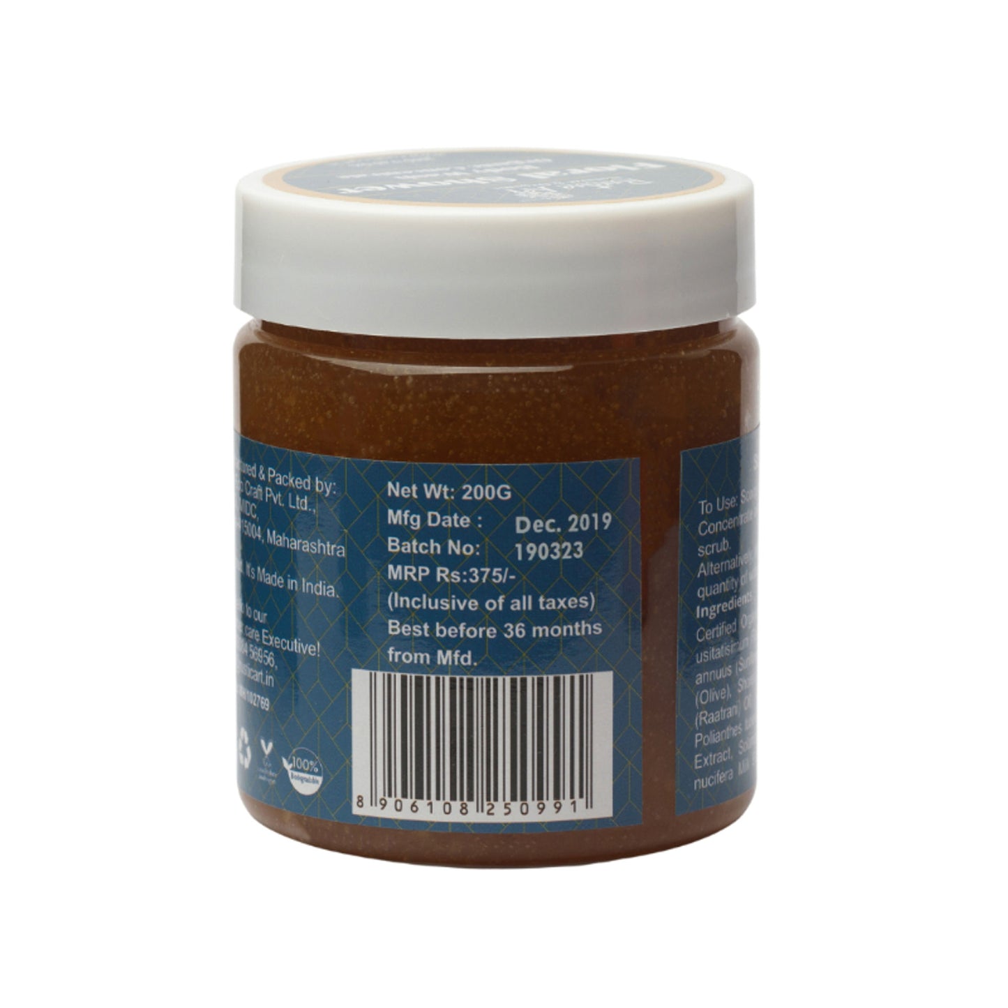 Rustic Art Organic Floral Shower Body Wash Concentrate
