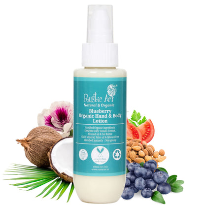 Rustic Art Blueberry Hand & Body Lotion