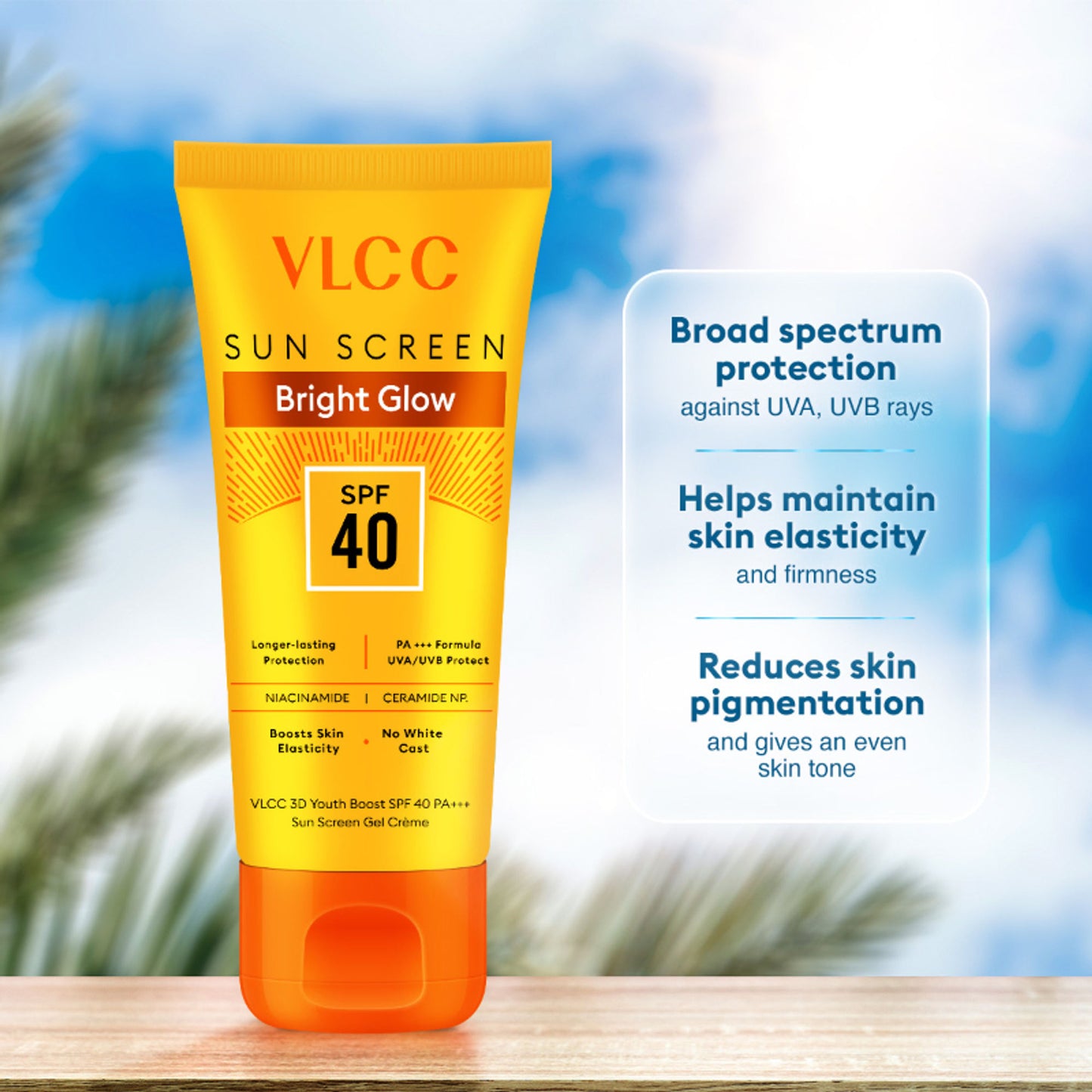 VLCC 3D Youth Boost SPF40 Sun Screen Gel Creme