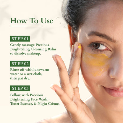 Lotus Organics+ Precious Brightening Cleansing Balm