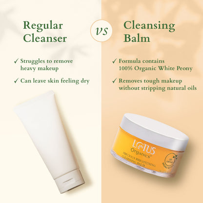 Lotus Organics+ Precious Brightening Cleansing Balm
