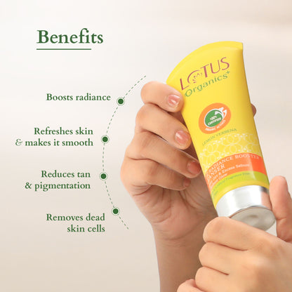 Lotus Organics Vit-C Radiance Booster Cleanser - Lemon Verbena