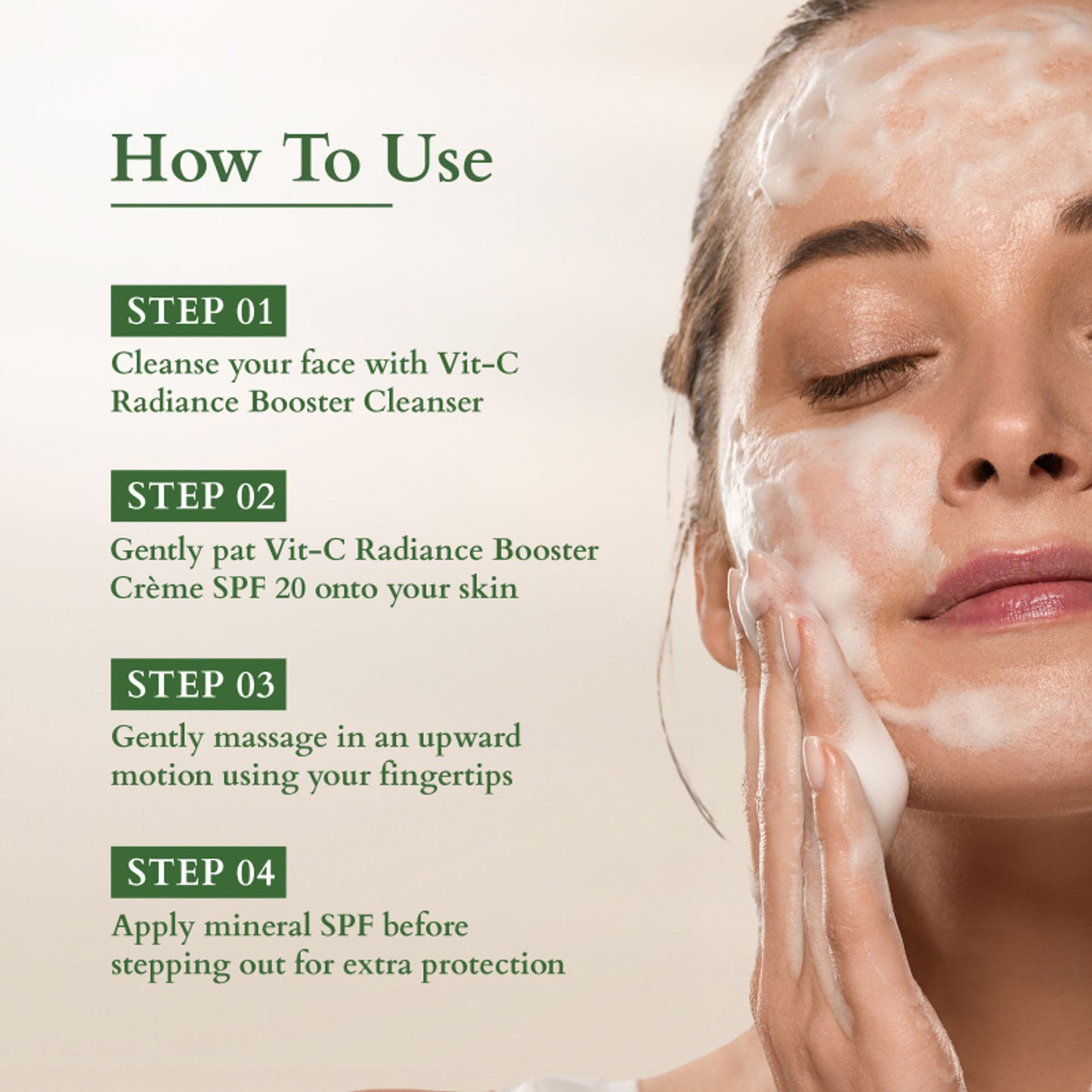 Lotus Organics Vit-C Radiance Booster Cleanser - Lemon Verbena