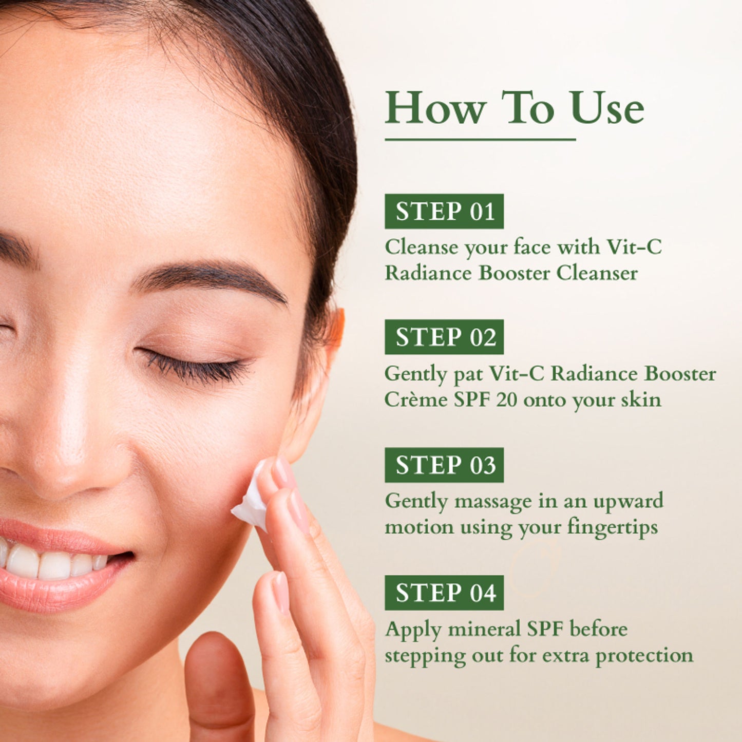 Lotus Organics Vit-C Radiance Booster Crème SPF 20 PA+++ - Lemon Verbena