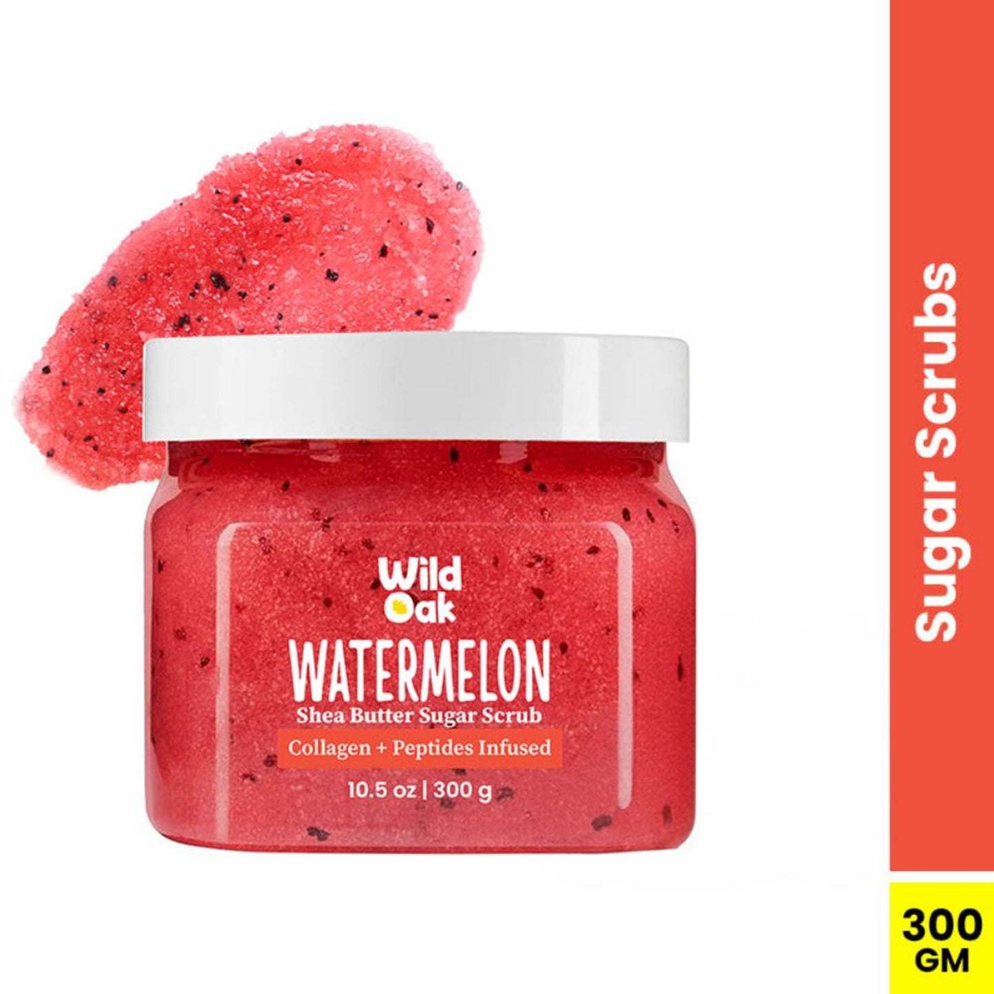 Wild Oak Watermelon Shea Butter Sugar Body Scrub