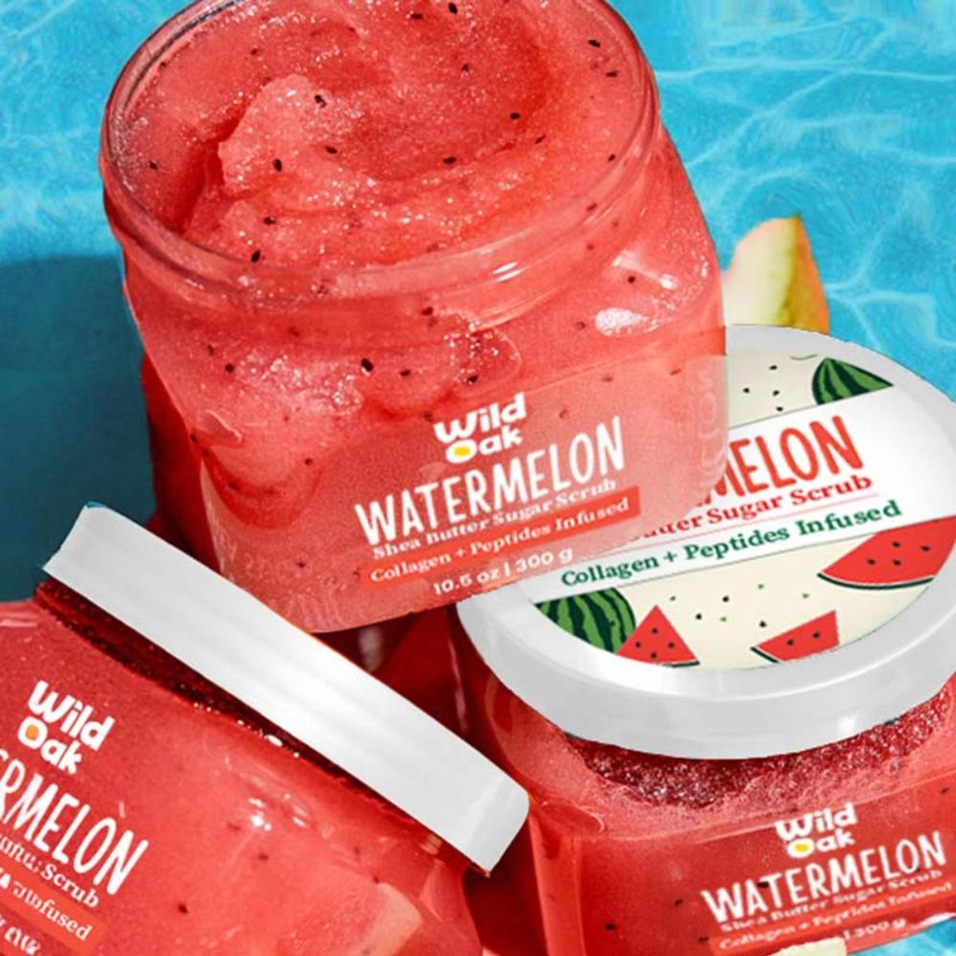 Wild Oak Watermelon Shea Butter Sugar Body Scrub