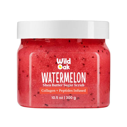 Wild Oak Watermelon Shea Butter Sugar Body Scrub
