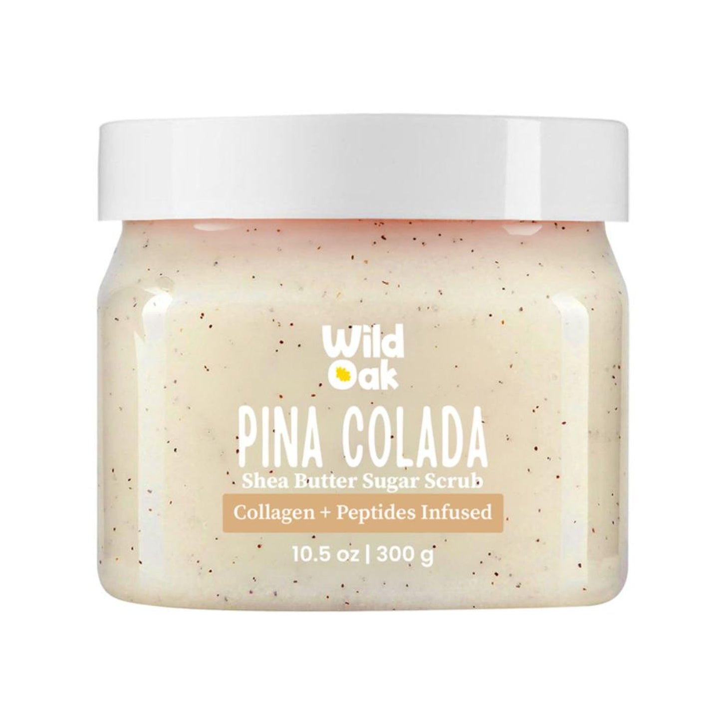 Wild Oak Pina Colada Shea Butter Sugar Body Scrub