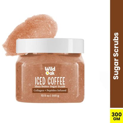 Wild Oak Iced Coffee Shea Butter Sugar Body Scrub