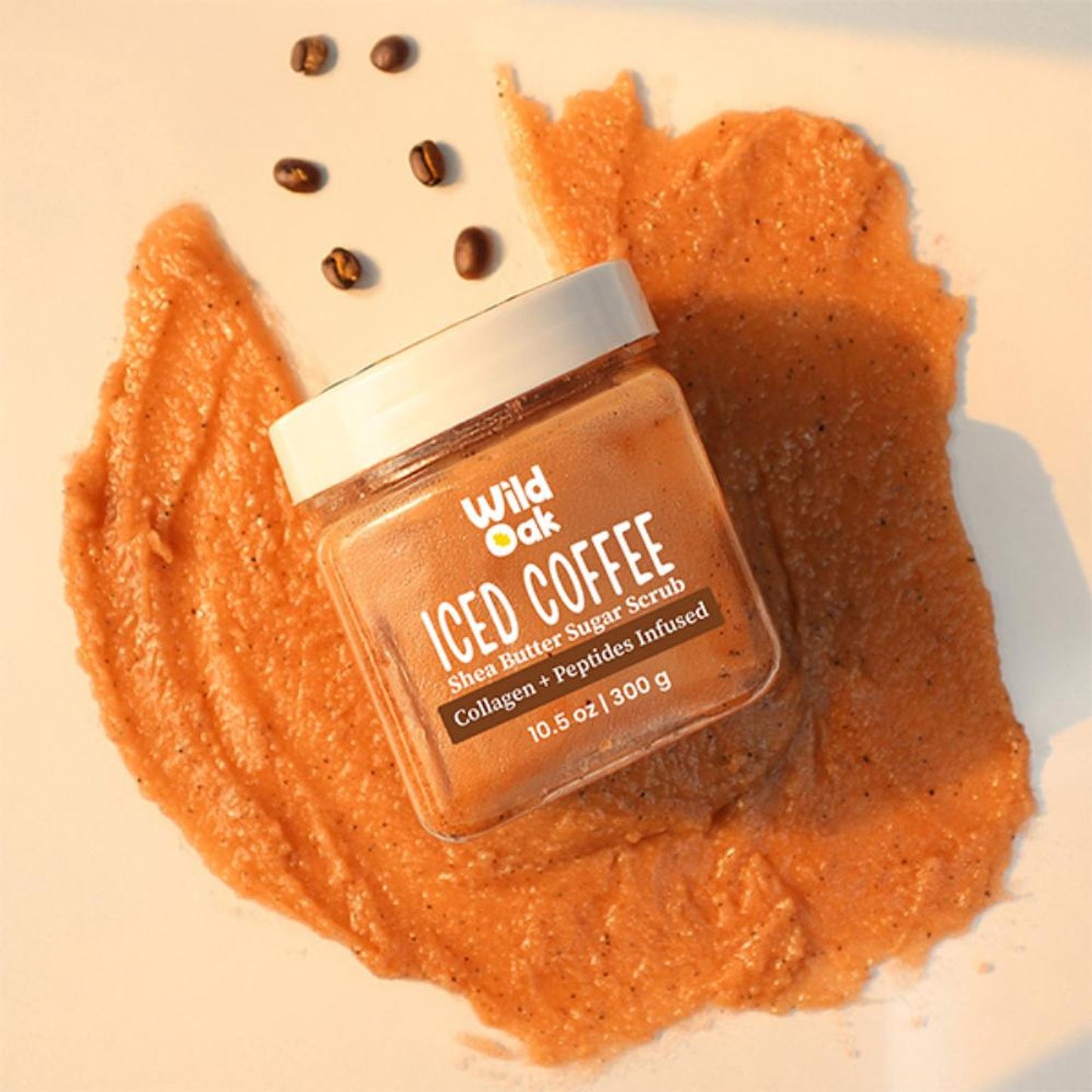 Wild Oak Iced Coffee Shea Butter Sugar Body Scrub