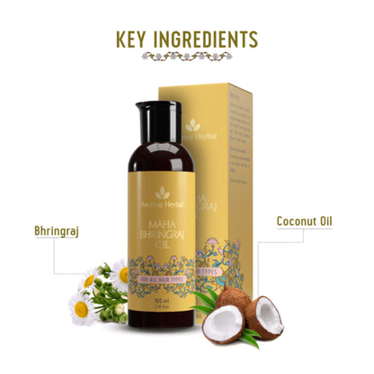 Avimee Herbal Hair Oil with Mahabhringraj
