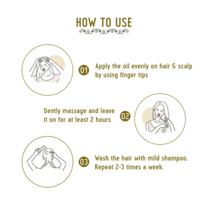 Avimee Herbal Hair Oil with Mahabhringraj