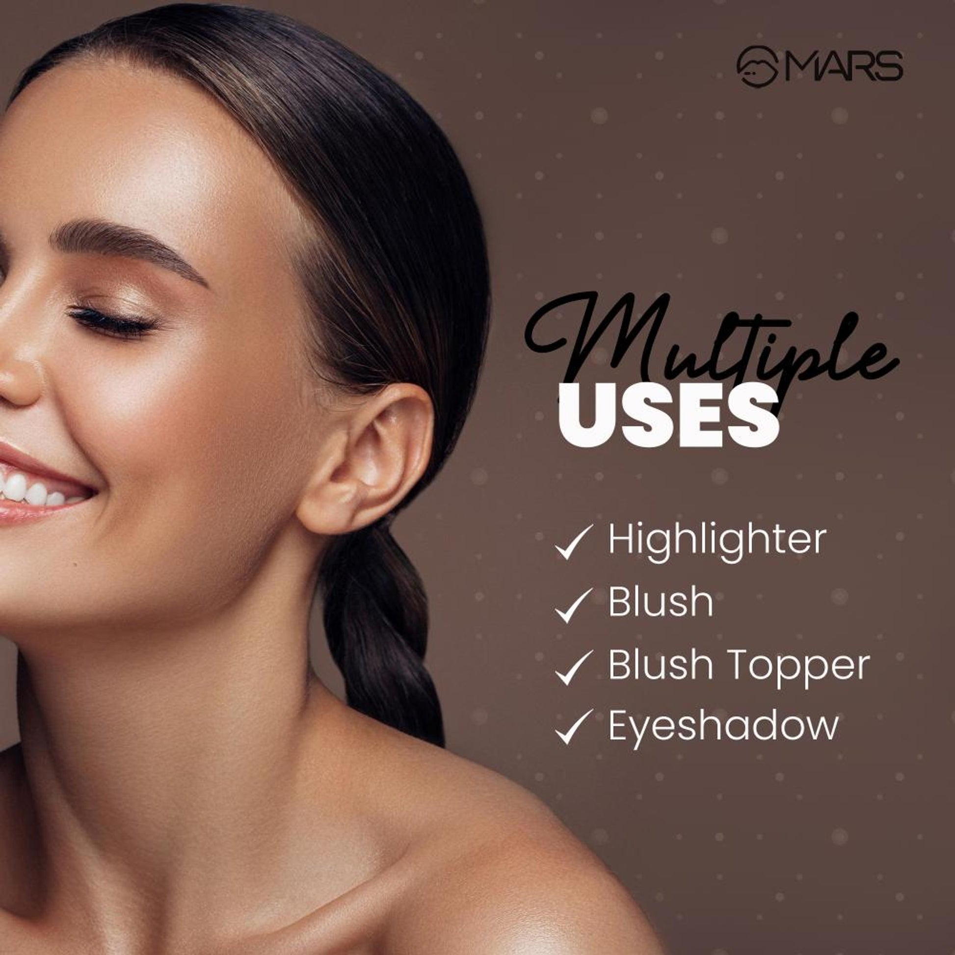MARS Glowzilla 6 Shade Face Highlighter Palette - 03