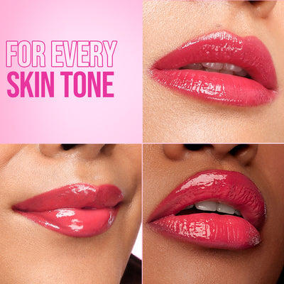 Nykaa Lip Glaze High Shine and Pigment Lip Gloss Oil Lip Glaze - Pink Meringue