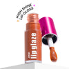 Nykaa Lip Glaze High Shine and Pigment Lip Gloss Oil Lip Glaze - Caramel Pudding