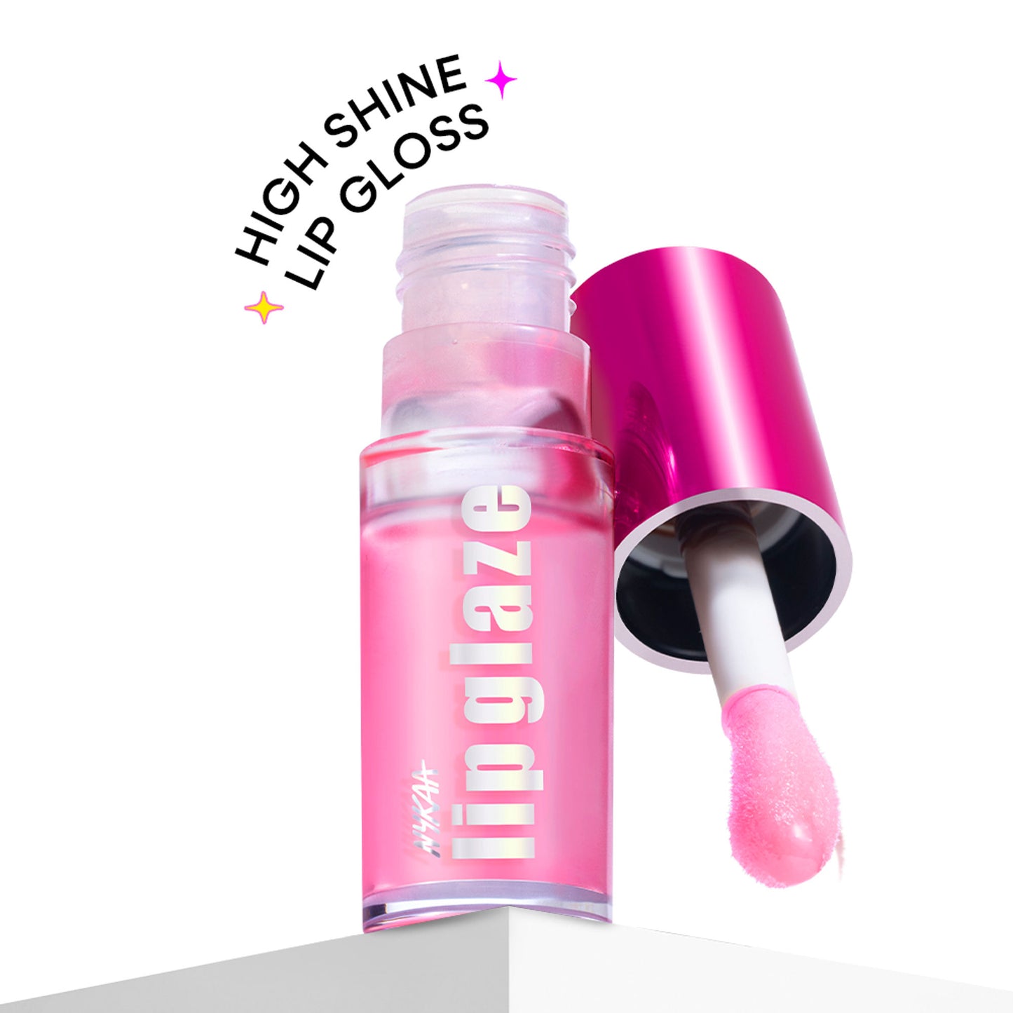 Nykaa Lip Glaze High Shine and Pigment Lip Gloss Oil Lip Glaze - Jelly Jam