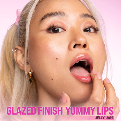 Nykaa Lip Glaze High Shine and Pigment Lip Gloss Oil Lip Glaze - Jelly Jam