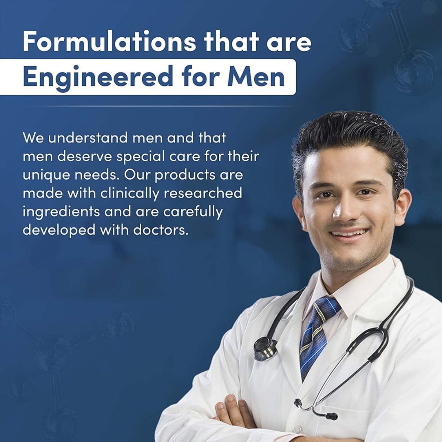 Man Matters Anti Hair Fall Shampoo For Men DHT Blocker Sulphate & Paraben Free - Pack Of 2