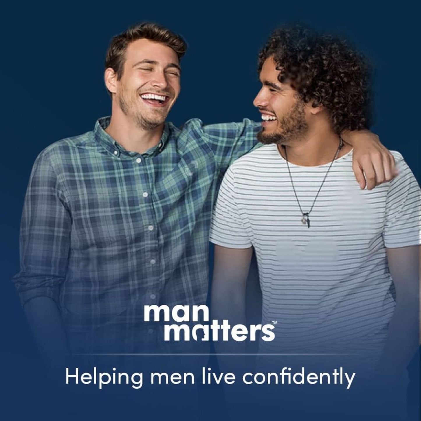 Man Matters Anti Hair Fall Shampoo For Men DHT Blocker Sulphate & Paraben Free - Pack Of 2