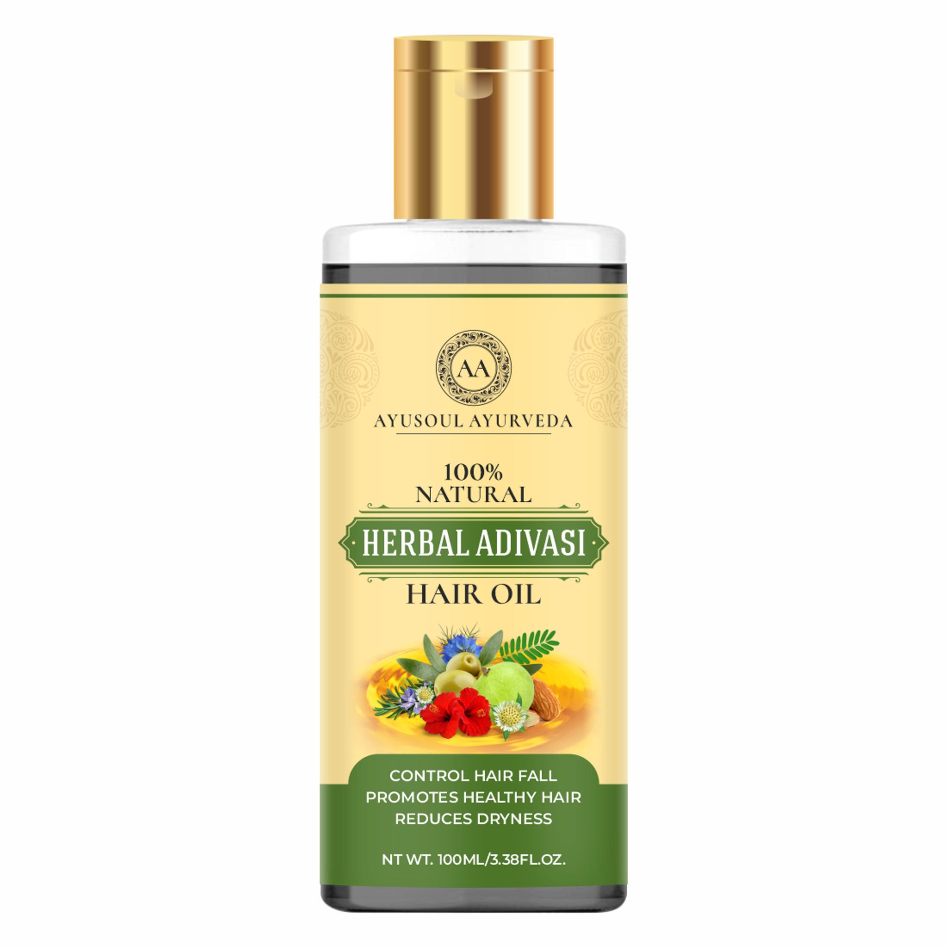 Ayusoul Ayurveda Herbal Adivasi Hair Oil