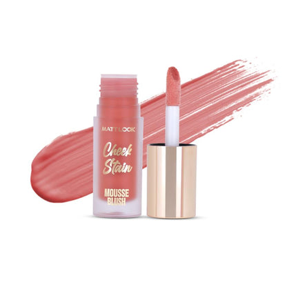 Matt look Cheek Stain Mousse Blushs - 06 Hottie