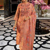 Dhiyona IE Women Floral Embroidered Regular Thread Work Chanderi Cotton Kurta with Trousers & With Dupatta