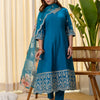 Dhiyona VV Vireya Rama Embroidred Kurta Sets with Sequins Work Women Suits