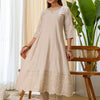 Dhiyona VV Vireya Grey Embroidred Kurta Sets with Sequins Work Women Suits