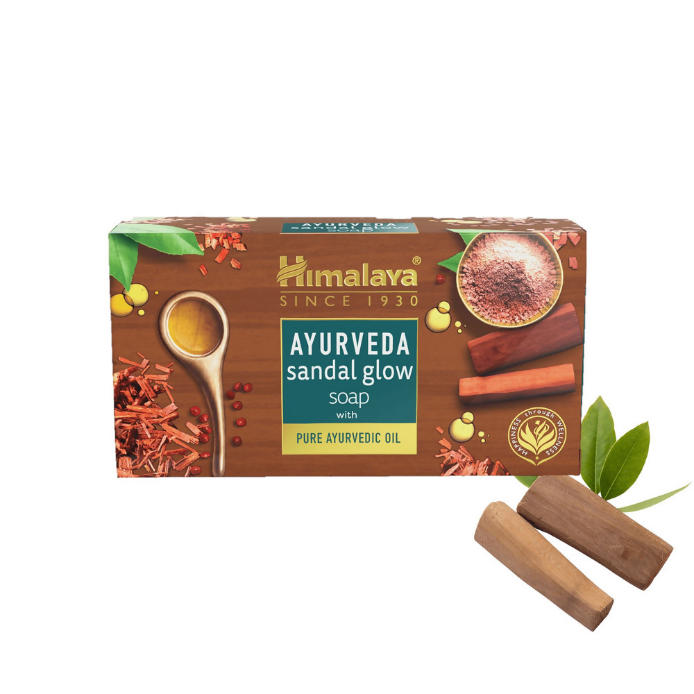 Himalaya Herbals Ayurveda Sandal Glow Soap - Indyancart