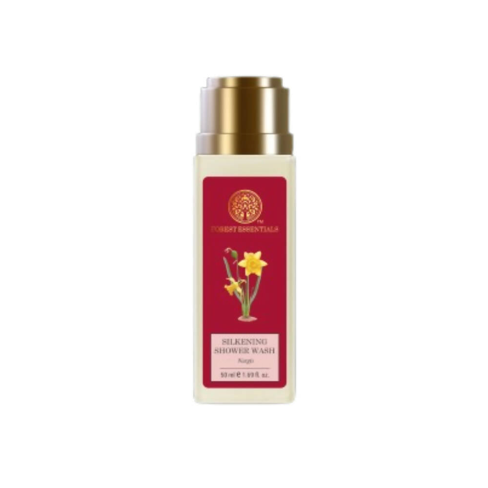 Forest Essentials Silkening Shower Wash Nargis - Indyancart