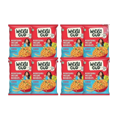 WickedGud Nourishing Curry Instant Noodles