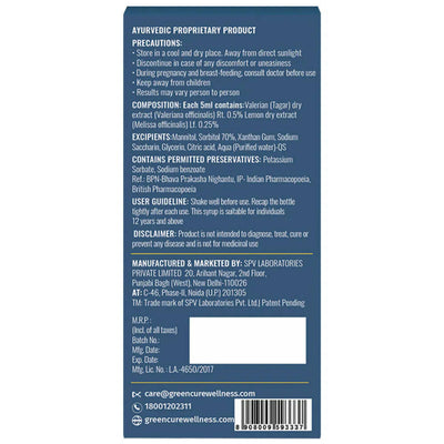 Greencure Resto Sleep Herbal Syrup