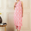 Dhiyona IE Women Pink Kurta Sets