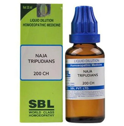 SBL Homeopathy Naja Tripudians Dilution