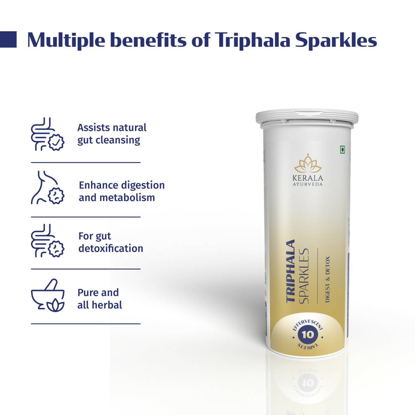 Kerala Ayurveda Triphala Sparkles Tablets
