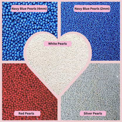 Confect Patriotic Disco Balls Assorted Sprinkles (DB-03)