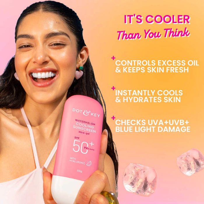 Dot & Key SPF 50+ Watermelon Sunscreen 50g-Pack of 2