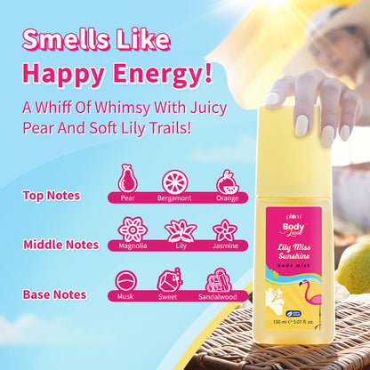 Plum Goodness Lily Miss Sunshine Body Mist by BodyLovin'