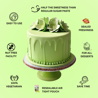 Confect Lime Green Fondant | Edible Sugarpaste