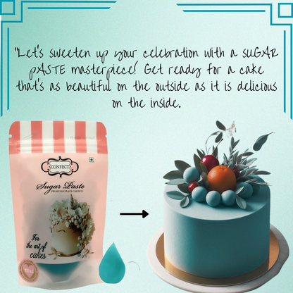 Confect Teal Fondant | Edible Sugarpaste