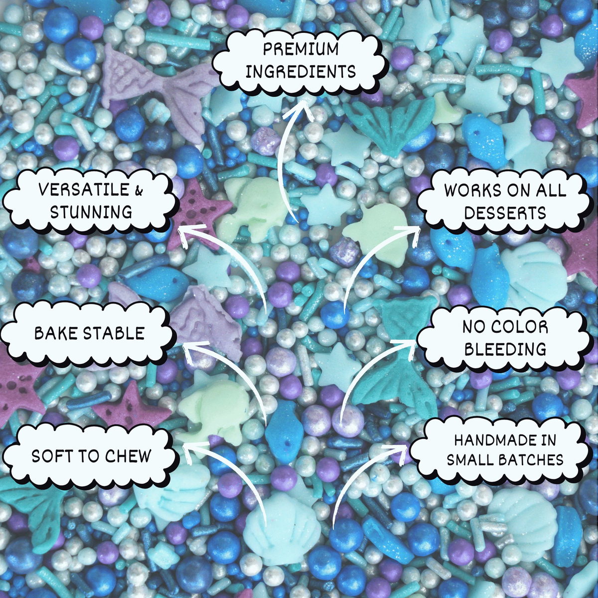 Confect Under the Sea Sprinkles for Decoration 7