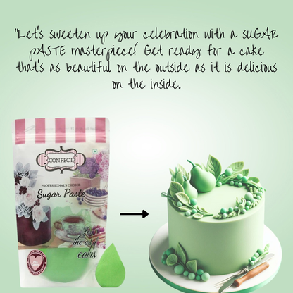Confect Pea Green Fondant | Edible Sugarpaste
