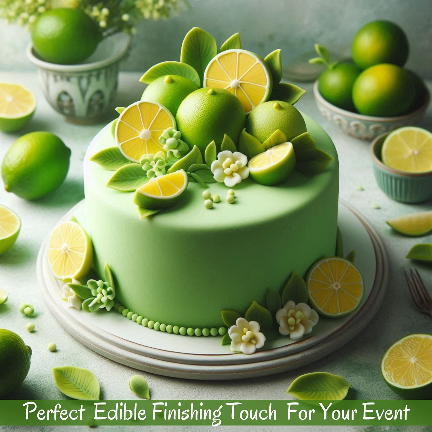 Confect Lime Green Fondant | Edible Sugarpaste