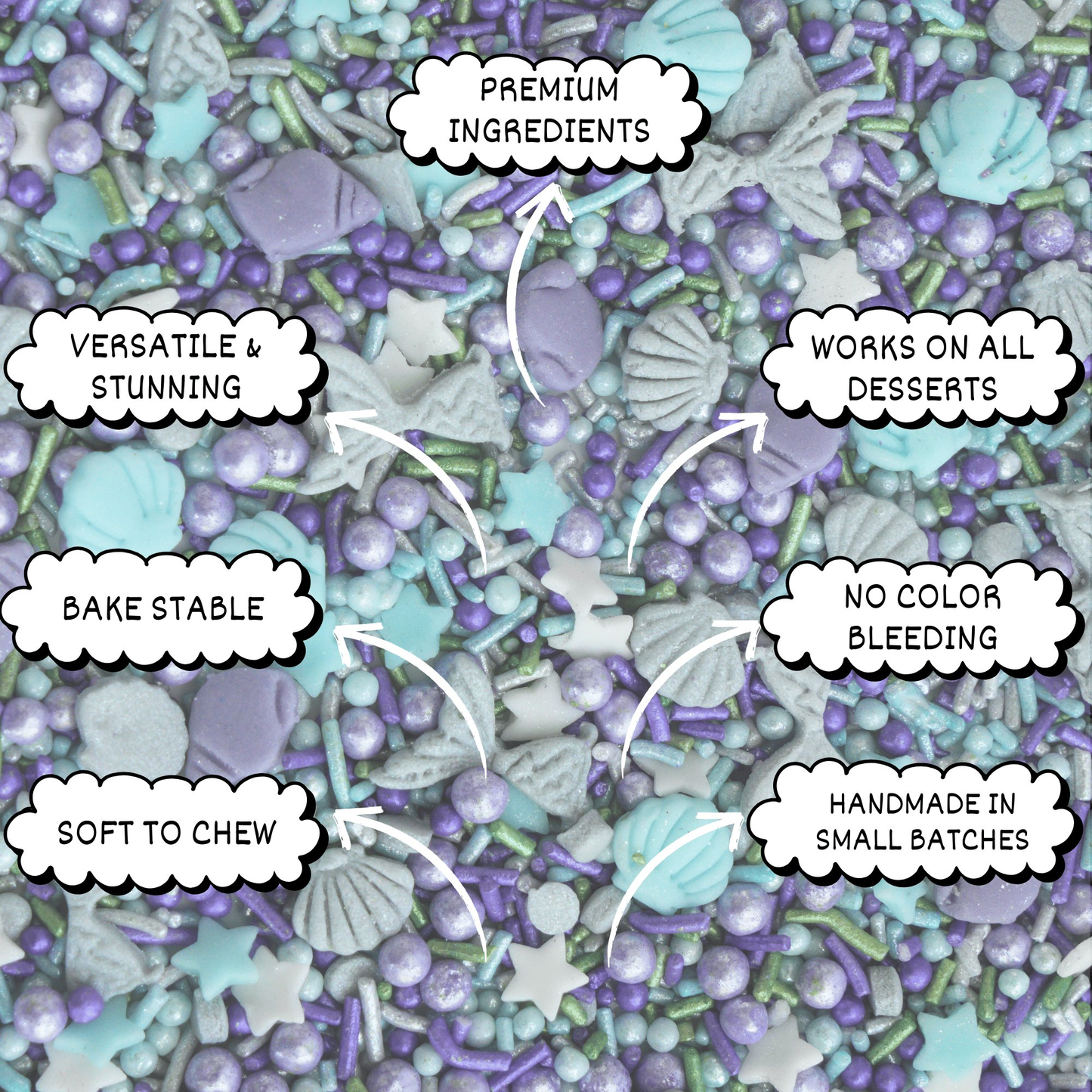 Confect Under the Sea Sprinkles for Decoration 8