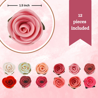 Confect Ombre- 5 | Edible Sugar Roses Topper
