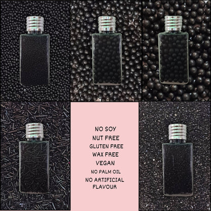 Confect Sprinkles for Cakes & Cupcakes Decoration | USP-19(Black)