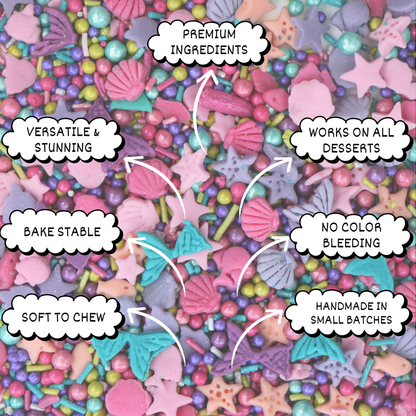 Confect Under the Sea Sprinkles for Decoration 01