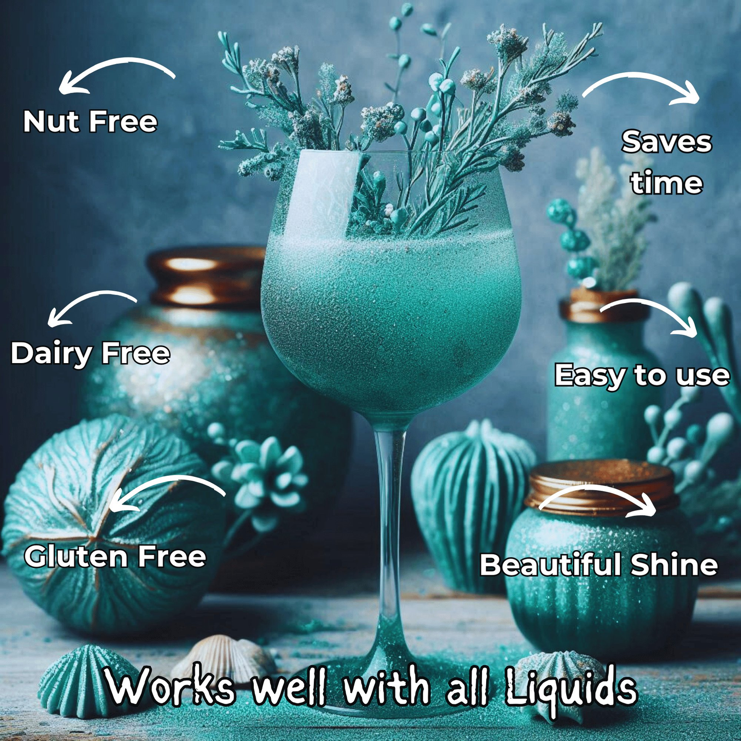 Confect Thistle Green | Edible Luster Dust