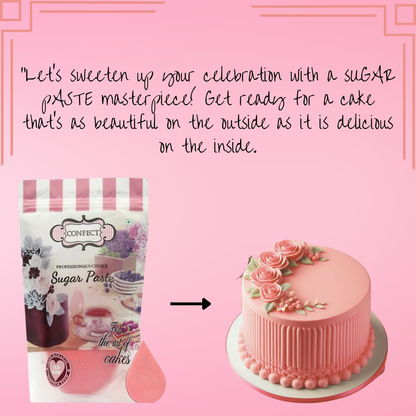 Confect Old Rose Fondant | Edible Sugarpaste