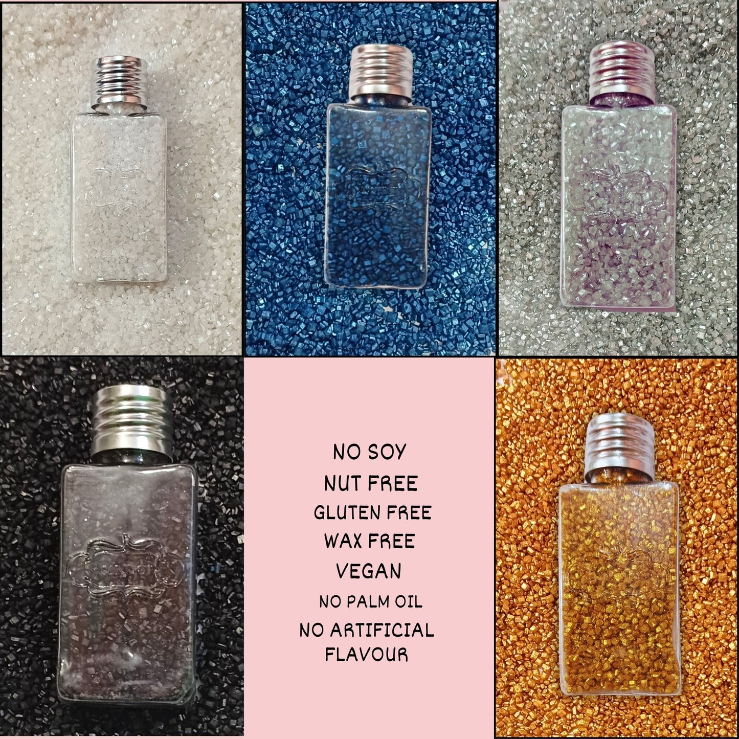 Confect Sparkling Sugar Combo Multipack 6